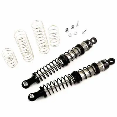 Hot Racing TD120DR01 Black Aluminum 123mm Double Spring Shock Set: Venom Creeper • $33.88