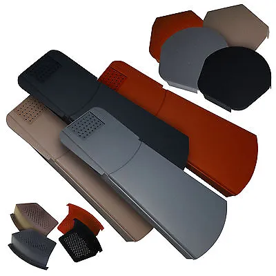 £5.64 • Buy Roof Dry Verge End Cap Easy Trim Gable Kit Universal Plastic Tile Cap System