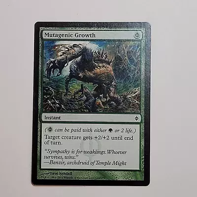 MTG - Mutagenic Growth - New Phyrexia - NM - Magic The Gathering - Green • $3.35