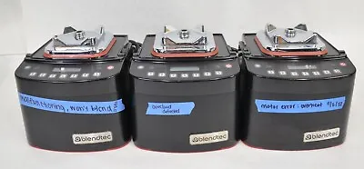 Lot Of (3) Blendtec Stealth 885 Black Commercial Blender CQB1 *Parts/Repair* • $199.99