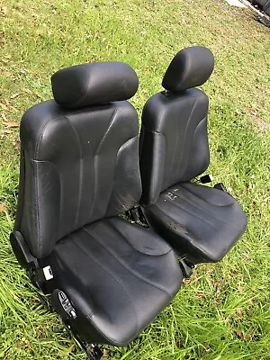 Mercedes-Benz W210 E55 (AMG Style) E430 E320 E300 Leather Seat Skin COVER HEATED • $450