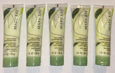 Mary Kay Lotus & Bamboo Nourishing Body Lotion Travel Size 1 Oz New Lot Of 5 • $6