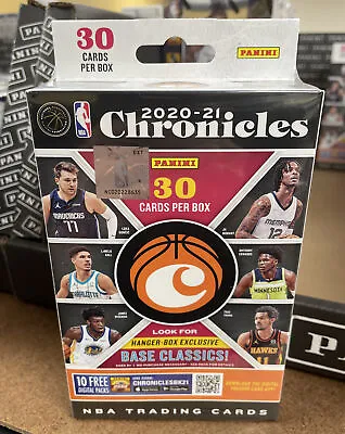 2020/21 Chronicles NBA Basketball Factory Sealed Hanger Box • $16