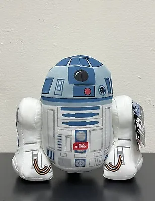 NWT Star Wars The Force Awakens R2D2 Talking Plush 8  Toy New Disney • $11.89