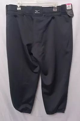 Womens MIZUNO XX-LARGE Black Softball Pants Elastic Bottom 134920-OP • $19.99