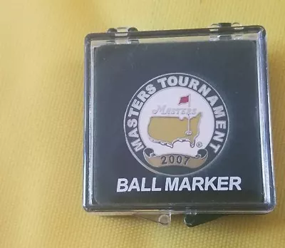 2007 Masters Golf Ball Marker Zach Johnson New Mint PGA • $13.95