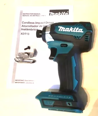 Makita XDT13Z 18V LXT Lithium-Ion Brushless Cordless Impact Driver • $88