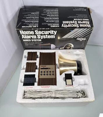 Vintage FORTRESS Home Security Alarm System Wired Do It Yourself - DA-9700 NOS • $71.86