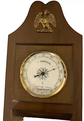 Vtg Wall Hanging Weather Prediction Thermometer Barometer And Hygrometer Germany • $91.30