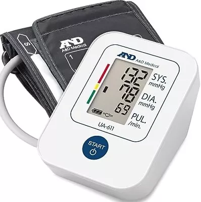 A&D Medical UA-611 Blood Pressure Monitor Nhs Approve - 5 Year Warranty • £19.95