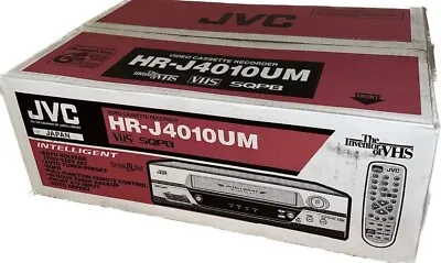 JVC VHS / VCR Video Cassette Recorder/Player Brand New Sealed Box/Made In Japan • $369.99