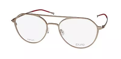 Marchon Airlock Pure 4010 Pilot Shaped Lenses Mens Modern Eyeglass Frame/glasses • $56.95