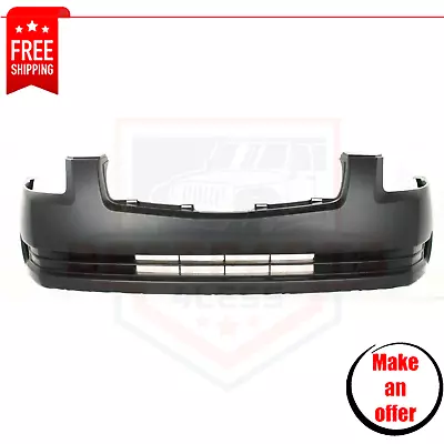 New Bumper Cover Front Primed W/ Fog Lamp Holes CAPA For 2004-2006 Nissan Maxima • $217.99