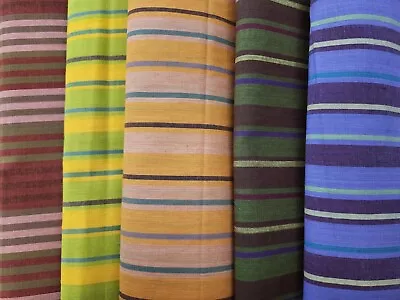 KAFFE FASSETT WOVEN STRIPES HALF YARD BUNDLE (Five 1/2 Yd Cuts) • $59.99