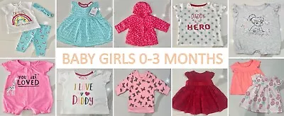 Baby Girls Clothes Clothing - 0-3 Months - Build A Bundle - Multi Listing • £1.29
