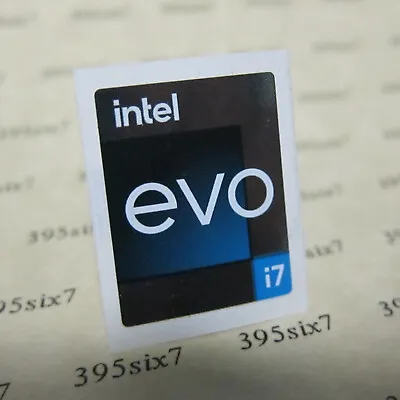 Intel Evo I7 Sticker 18mm X 23mm #202211301015 • $1.77