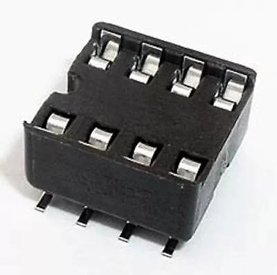 8 Pin Dip To 8 Pin SMT IC Adapter Socket Tyco  1-348466-5 (10 Pieces) • $15.50