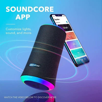 $149.95 • Buy Anker Soundcore Flare 2 Bluetooth Speaker