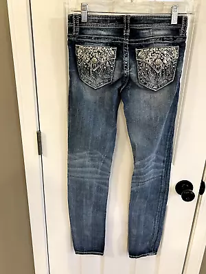 MISS ME Girl's  KE3232S  Skinny Jeans Size 14 X 28 • $19.95