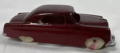 Vintage F&F Mold & Die Works 1954 Ford Crestline Maroon Plastic Car • $8