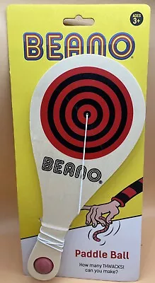 Beano Dennis Menace Beach Fun Paddle Ball  New Ball Game Bat Kids Garden Toys • £9.99