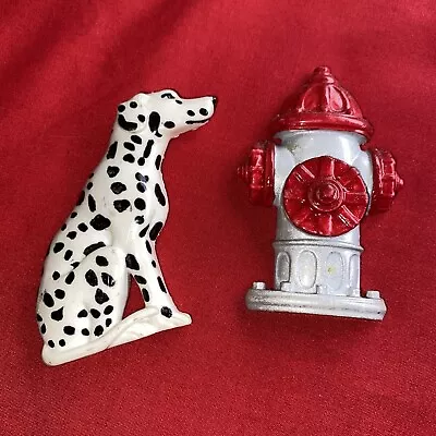 Dalmation Dog And Fire Hydrant Magnet By Aldon Fridge Refrigerator • $11.99