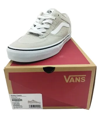 Genuine Vans Rowley Tape Classic ® Stone Grey 66/99 Men's Size 8 Brand NEW Boxed • £49.99