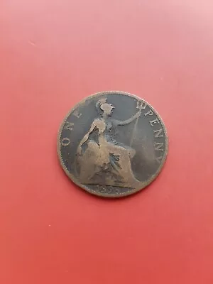  UK 1 Penny 1898 Queen Victoria/Veiled  • £2.89
