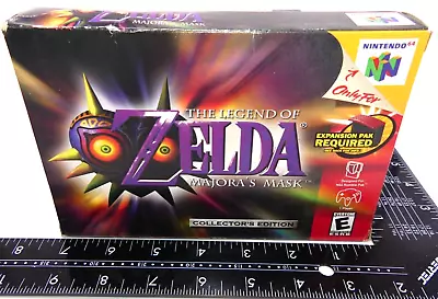 Authentic Box Only The Legend Of Zelda Majora’s Mask N64 Nintendo 64 No Game • $99.85