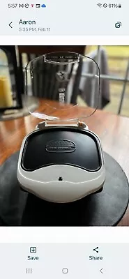 George Foreman GR10ABW  Grill With Bun Warmer White New • $40
