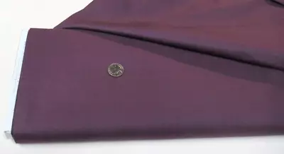 Michael Miller Quilt-craft Fabric COUTURE SOLID Eggplant 2 Yds (sc-5333) Last! • $10.77