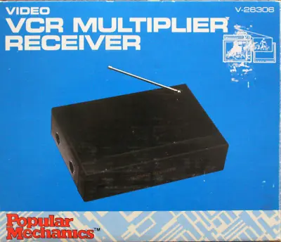 Video VCR Multiplier Receiver V-26306 Popular Mechanics • $9.95