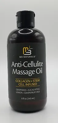 M3 Naturals Anti-Cellulite Massage Oil Infused With Collagen And Stem Cell 8oz • $15.95