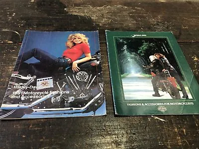 Harley Davidson Accessories & Fashions 1981 1982 Brochures  • $30