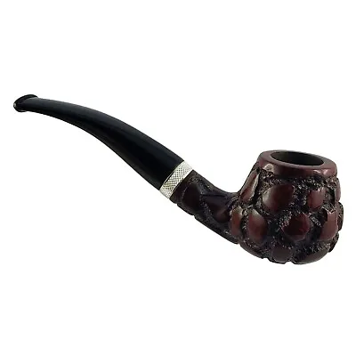 Mr. Bróg New Handmade Tobacco Pipe 82 Consul Cherry Grooved Briar Wood Fajka • $52
