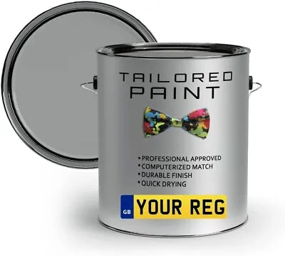 Mixed By Reg Registration RFU Basecoat Paint Ready For Use Perfect Match Car • £19.99