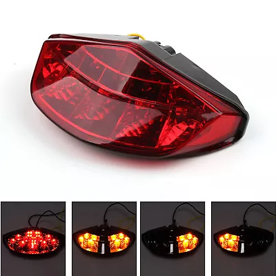 Integrated LED Tail Light Turn Signal For DUCATI Monster 696 795 796 1100 Red • $40.89