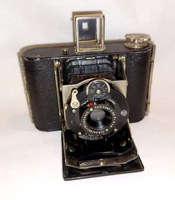 Nagel Kodak Vollenda 3х4cm Folding Film Camera+Radionar 5cm F4.5 Lens Working • $74.99