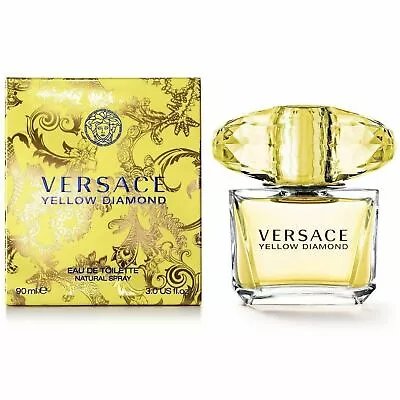 Versace Yellow Diamond EDT Spray 3.0 Oz For Women • $64.72