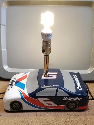 Retro Nascar Valvoline Mark Martin Race Car Lamp Made In USA • $59.95