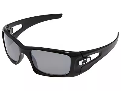 Oakley Crankcase Polarized Sunglasses OO9165-08 Polished Black/Black Iridium • $199.99