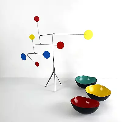 STABILE MOBILE  Solar System  Kinetic ART MODERN SCUPLTURE MID CENTURY DESIGN • $149