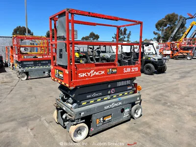 2015 Skyjack SJ3219 19' Electric 24V Scissor Man Lift Aerial Platform Bidadoo • $600