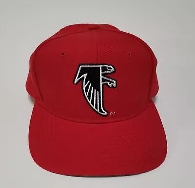 Vintage Atlanta Falcons Hat New Era Pro Model Snapback Red • $40