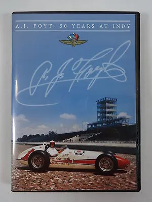 A.J. Foyt 50 Years At Indy 500 Commemorative DVD Collector's Edition Indy 500 • $49.99