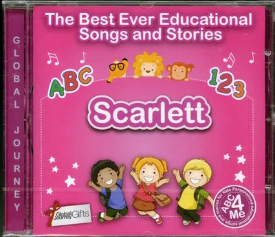 £4.95 • Buy SCARLETT - Personalised CD Of Songs & Stories For Kids [NEW & SEALED]