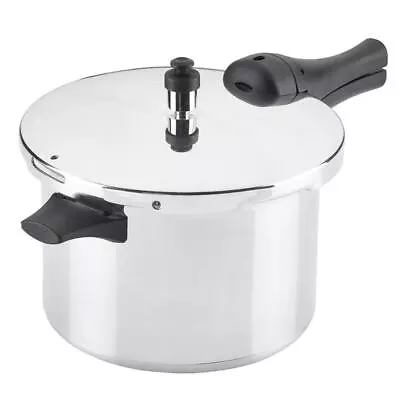 6 Qt Pressure Canner Aluminum Stovetop Pressure Cooker Instant Fast Cooking Pot • $28.76