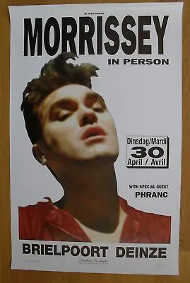 MORRISSEY The Smiths Original Concert Poster '91 • $75.87