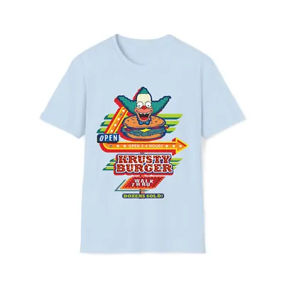 Krusty Burgers Restaurant Sign T-Shirt • $22.99