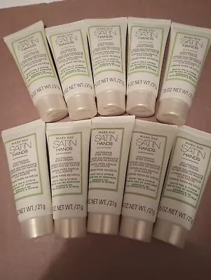 Mary Kay SATIN HANDS Shea Cream .75oz Lot X10 White Tea Citrus NEW • $25